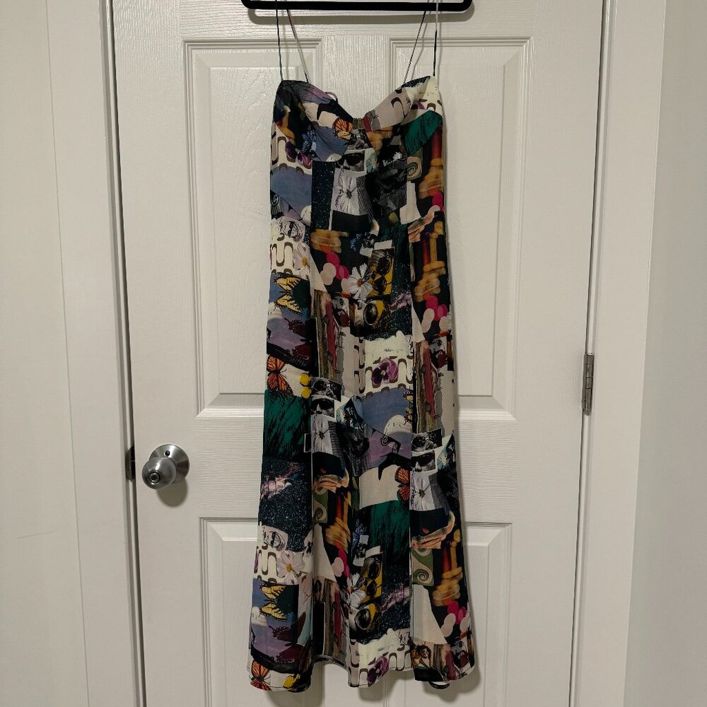 Reformation Decoupage Juliette Dress NWOT